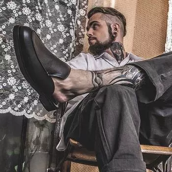 Базовые лоферы BSC T by Clash F11 Anaheim Midnight Black-Street 270