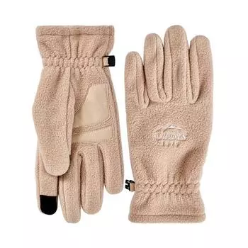 Базовые LUP01UG02 Бежевые простые зимние перчатки из флиса, LUP01UG02_BE-7000024085