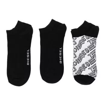 Упаковка из 3 пар базовых хлопковых носков длиной до щиколотки 00SI8H-0CDAS для мужчин M разноцветный