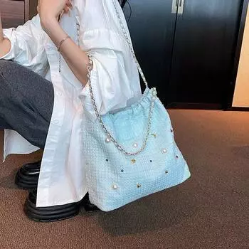 Базовые повседневные сумки через плечо для женщин с высококачественной молнией большой вместимости модные женские сумки