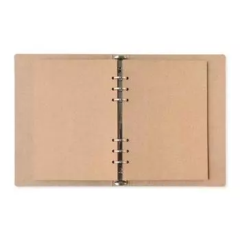 Базовый альбом для вырезок формата А5 Monolike с 6 отверстиями