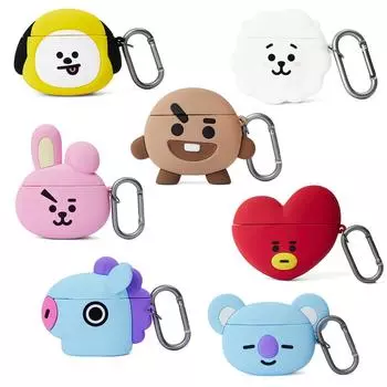 Базовый чехол Line Friends BT21 для AirPods (9 вариантов)