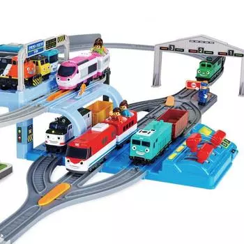 Базовый игровой набор Titipo Vehicle Base, корейские игрушки
