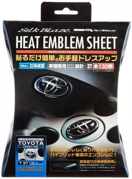 Базовый лист эмблемы SilkBlaze Heat Blue/BK T-37 HBW-T37BK