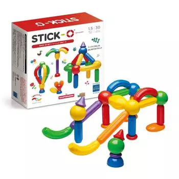 Базовый набор Bornelund STICK-O из 30 предметов для детей около полутора лет SO901003