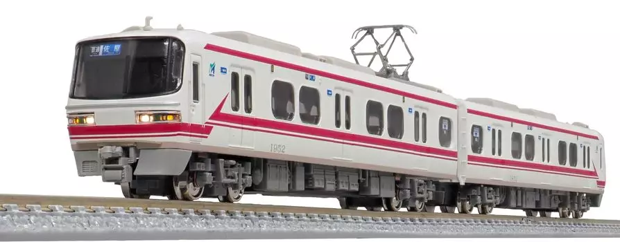 Базовый набор для сборки Green Max N Gauge Meitetsu 1850 series 31780 Железнодорожная модель поезда (1852 формирование) 2-вагонный (с силой)
