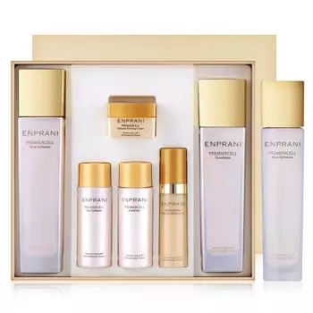 Базовый набор из 2-х лосьонов для кожи Enprani Premier Cell + подарок для кожи