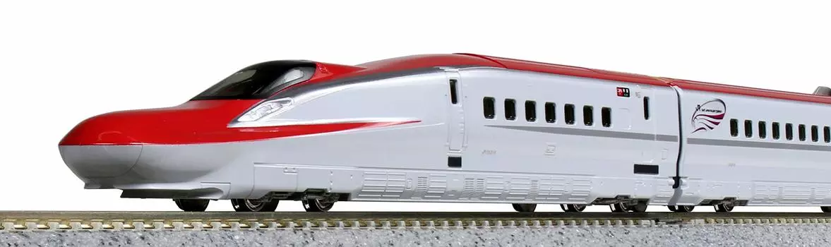 Базовый набор KATO N-образной колеи серии E6 Shinkansen Железнодорожная модель поезда Komachi 3-вагонный 10-1566