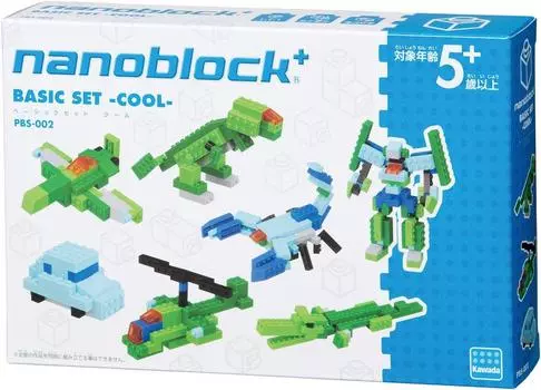 Базовый набор Nanoblock Plus Cool PBS-002