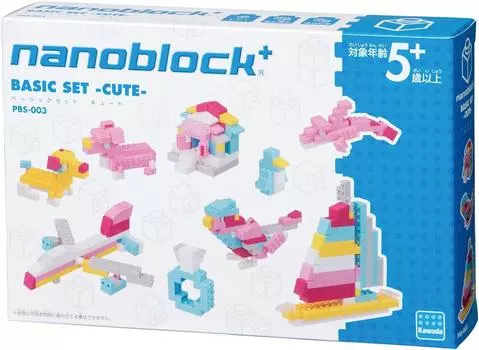 Базовый набор Nanoblock Plus Cute PBS-003