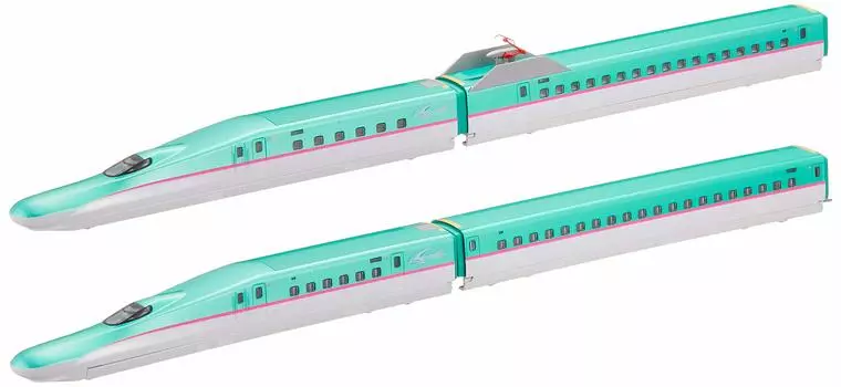 Базовый набор TOMIX N Gauge E5 Series Tohoku Shinkansen Hayabusa 92501 Железнодорожная модель поезда зелёный