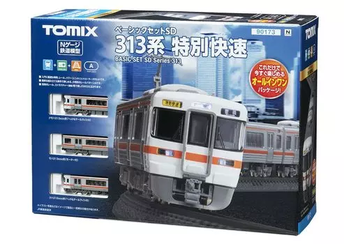 Базовый набор TOMIX N Gauge SD 313 Series Special Rapid 90173 Набор для ознакомления с моделью железной дороги