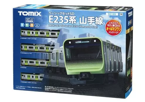Базовый набор TOMYTEC TOMIX N Gauge SD E235 Series Yamanote Line 90189 Набор для ознакомления с моделями железных дорог