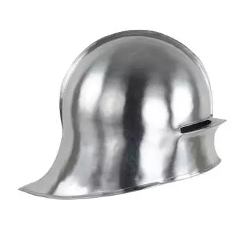 Базовый немецкий шлем-салад - сталь 18 калибра для косплея LARP Reenactment