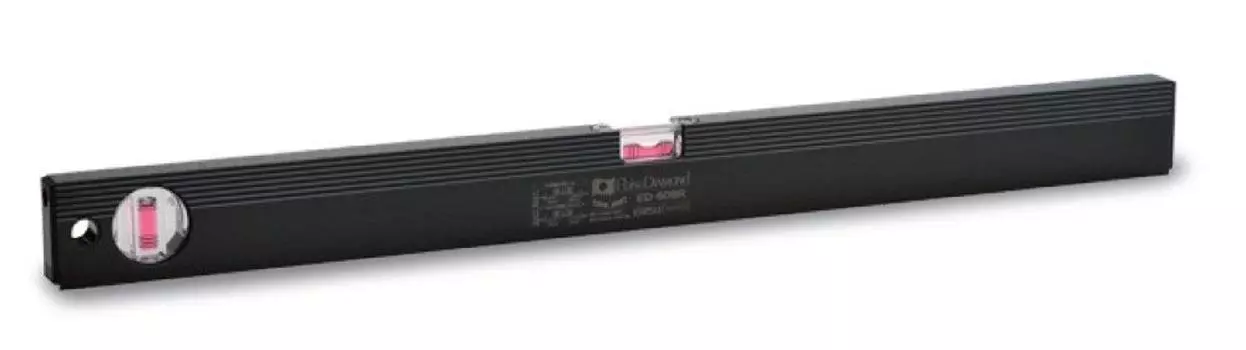 Базовый уровень Ebisu с магнитом 600 мм Vial Red (черный) ED-60MBR цветной