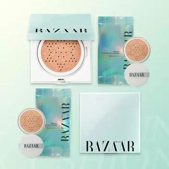 BAZZAR Harper s Bazaar sun cushion 2 main products + refill aka Choi/Second/Cushion/Sean