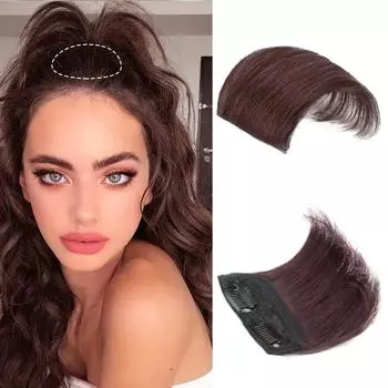 BB клипсы для волос синтетические прямые клипсы для наращивания волос невидимые шиньоны добавляющие объем волосам для женщин ежедневное использование 10cm