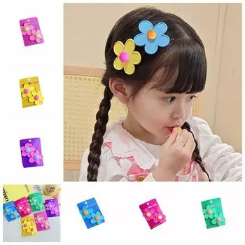 Bb клипсы Пластиковые Цветочные Элегантные Боковые Челки Заколки Для Волос Заколки Для Волос Заколки Для Волос Для Женщин