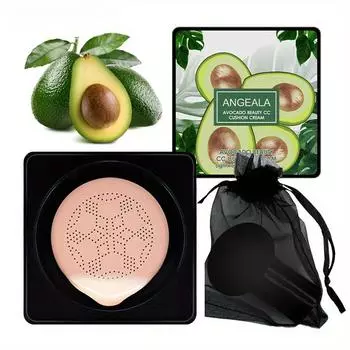 BB-крем с авокадо, грибная головка, воздушная подушка, BB-крем, тональный крем, CC-крем, стойкий осветляющий консилер, натуральный телесный макияж, основа для покрытия 01#Ivory