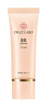 BB крем VC 100 крем тональный крем SPF50 косметика УФ лучи сухой высокий увлажняющий поры витамин C фуллерен подарок популярность рейтинг подарок уход за кожей