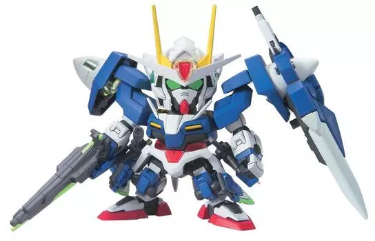 BB Senshi 00 Gundam Seven Suit Gundam Пластиковая модель №368 GN-0000/7S Меч/G (Мобильный 00)