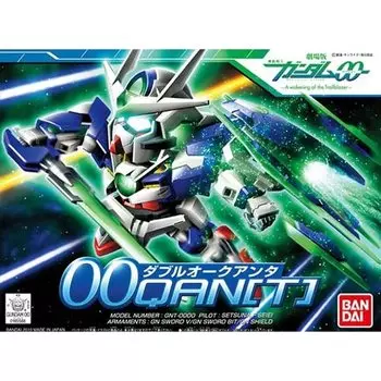 BB Senshi Double O Quanta Suit Gundam Пластиковая модель №364 GNT-0000 (Мобильный 00)