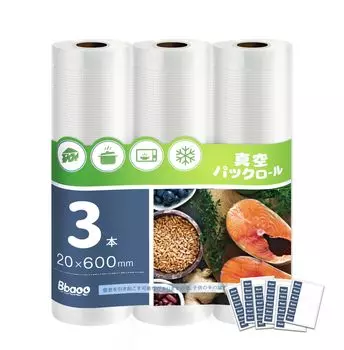 Bbaoo Вакуумная упаковка Вакуумная упаковка Безопасный набор пищевых рулонов для вакуумной упаковки Вакуумный свободно выделенный антибактериальный пищевой морозильник Микроволновая печь Низкая