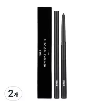 Автоматическая гелевая подводка для глаз Bbia Last 0,3 г, 01 Noir, 2 шт.
