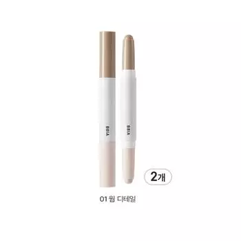 BBIA Last Contour Stick 2,4 г, 01 Теплый, 2 шт.