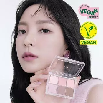 BBIA Ready-to-Wear Eye Palette 6colors 03 Dried Flower