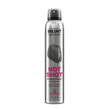 BBlunt Hot Shot Finish Spray для придания сияния - 200 мл | Разработано для индийских волос | Для мужчин и женщин