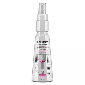BBLUNT Hot Shot - Теплозащитный спрей для волос - 150 мл | Без сульфатов, без парабенов, без SLS с маслом виноградных косточек и провитамином B5