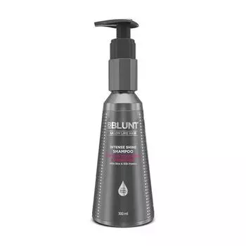 BBLUNT Intense Shine Shampoo с рисом и протеинами шелка для 23X* более блестящих волос - 300 мл
