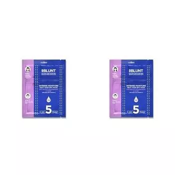 BBLUNT Интенсивно увлажняющая тепловая спа-маска для волос с маслом жожоба и витамином Е для салонного спа-ухода за волосами дома - 70 г (Упаковка из 2 шт.)