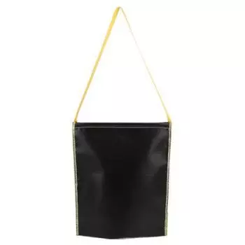 BBQ Charcoal Extinguisher Cloth Bag High Flame Retardancy Large Capacity Black Retardant Cloth Bag for Picnic Camping