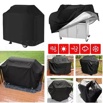 Чехол для гриля для барбекю, защита от ультрафиолета, пылезащитный чехол для барбекю, чехол для газового гриля для барбекю, чехол для коптильни