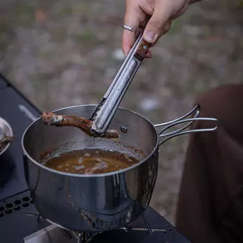 BBQ Grilling Tong Pastry Clamp Utensils Serving Heavy Duty Portable Cooking for Restaurant