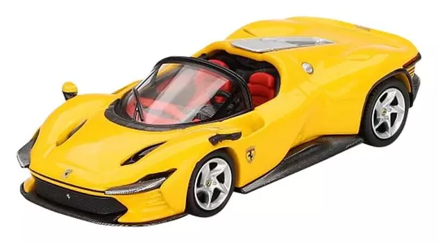 BBR Ferrari Daytona SP3 Giallo Modena Готовый продукт BBRFER64018 1/64 (желтый)