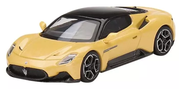 BBR Maserati MC20 Giallo Genio Yellow Finished Product 1/64