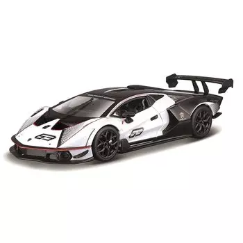 Bburago 1/24 lamborghini Essenza SCV12 белый/черный мини-автомобиль литой автомобиль Готовый продукт 18-28023