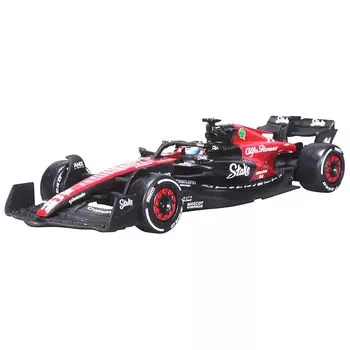 Bburago 1/43 alpha romeo F1 team stake C43 (2023) No.77 V. Bottas With driver figure Finished product