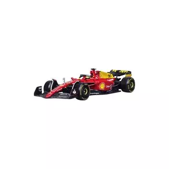 Ббураго 1/43 Scuderia Ferrari F1-75 (2022) Гран-при Италии 75-й ANIV специальный цвет № 16 C. Leclerc С водителем Готовый продукт