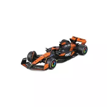 Bburago 2024 Модель Signature Series F1 McLaren MCL38 Oscar Piastri Гоночный спортивный автомобиль Мини-автомобиль Литой автомобиль Полный продукт 1/43 #81 18-38215 (#81)