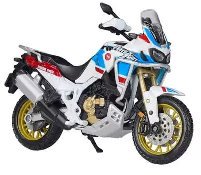 Bburago Honda Bburago Honda Africa Twin Adventure Мотоцикл Модель дорожный мотоцикл 1/18 1/18