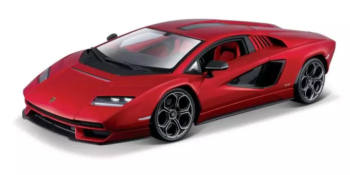 Bburago Lamborghini Countach LPI Red Mini Car Diecast Car Complete Product RD 1/24 800-4 18-21102 красный