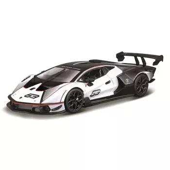 Bburago Lamborghini Essenza SCV12 Мини-автомобиль Литой автомобиль Готовый продукт 1/24 Белый/Черный 18-28023