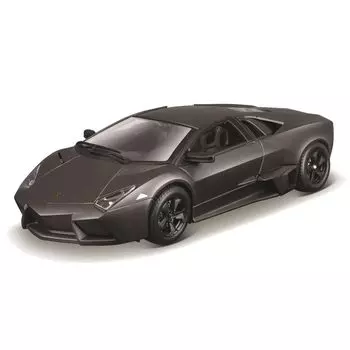 Bburago Lamborghini Reventon матово-серый мини-автомобиль литой автомобиль готовый продукт GY 1/24 18-21041 серый