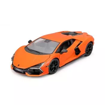 Bburago Lamborghini Revuelto оранжевый мини-автомобиль, литой под давлением автомобиль, готовый продукт OG 1/24 18-21106 оранжевый