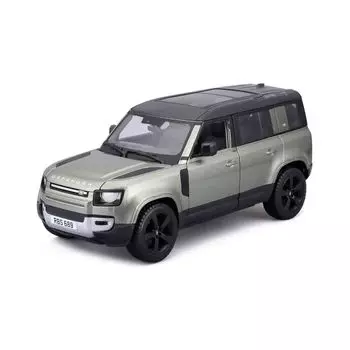 Bburago Land Rover 2022 Defender 110 Green Mini Car Diecast Car Complete Product GN 1/25 18-21101 зелёный