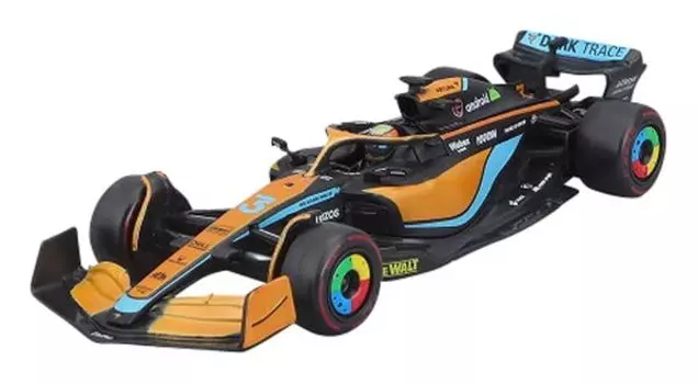 Bburago McLaren F1 Team MCL36 Рикардо с водителем готовый продукт 1/43 (2022) №3 Д.